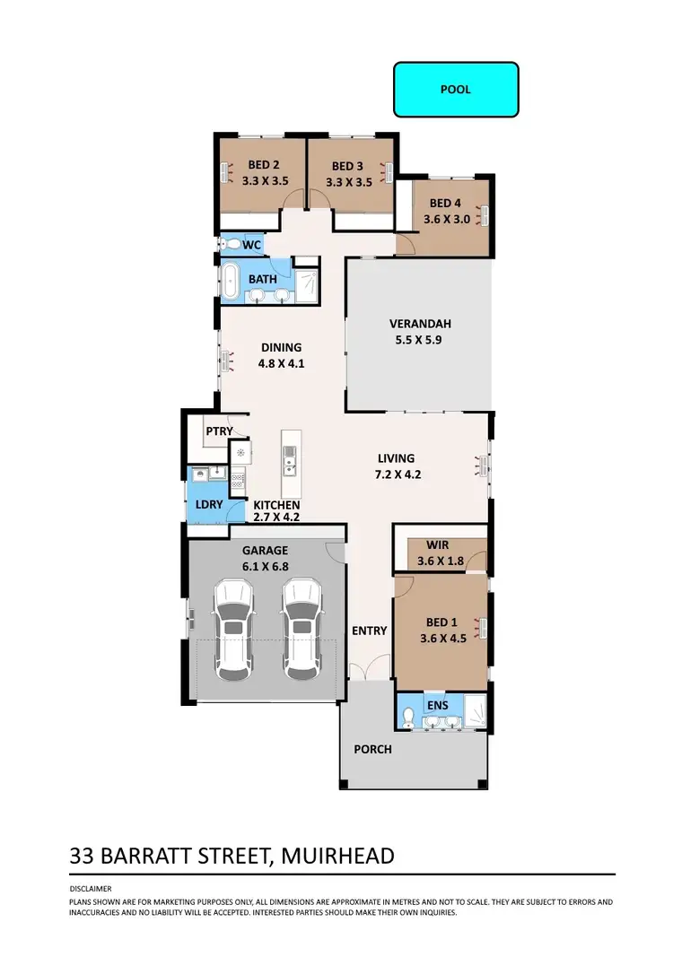 Floorplan of Homely house listing, 33 Barratt Street, Muirhead NT 810