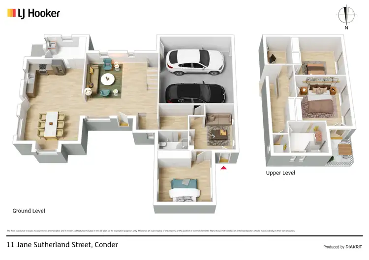 Floorplan of Homely house listing, 11 Jane Sutherland Street, Conder ACT 2906