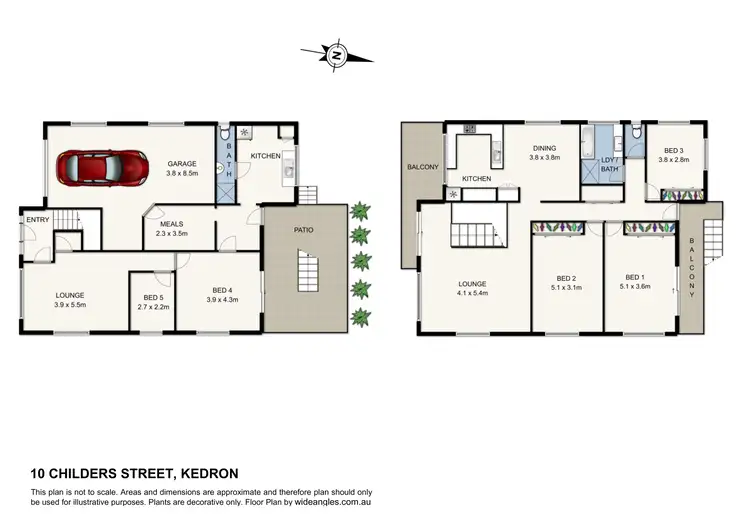 Floorplan of Homely house listing, 10 Childers Street, Kedron QLD 4031