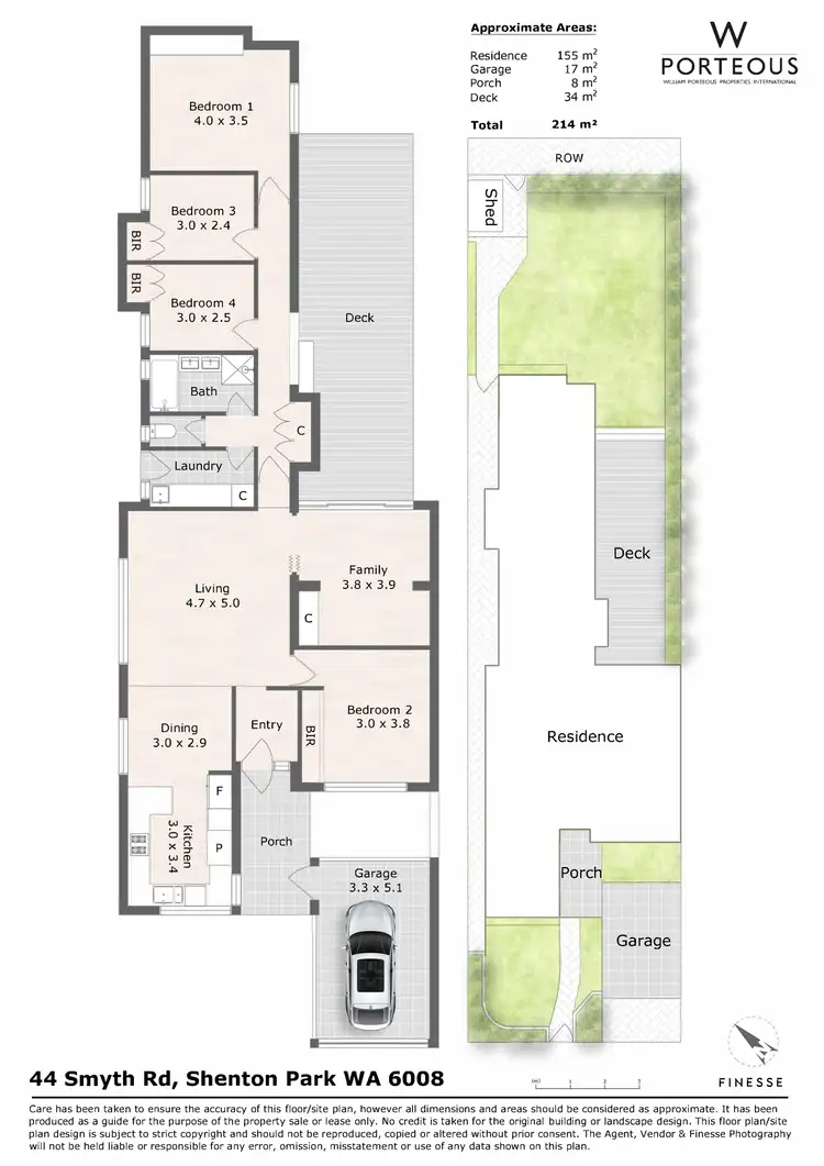 Floorplan of Homely house listing, 44 Smyth Road, Shenton Park WA 6008