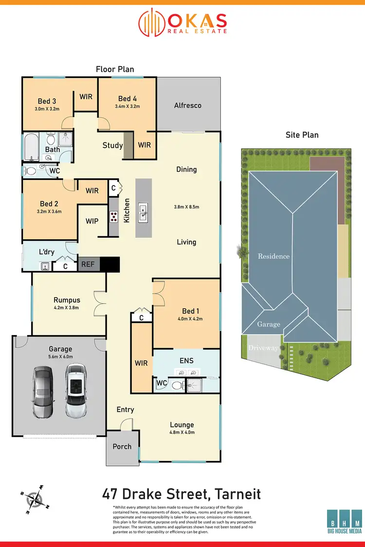 Floorplan of Homely house listing, 47 Drake Street, Tarneit VIC 3029