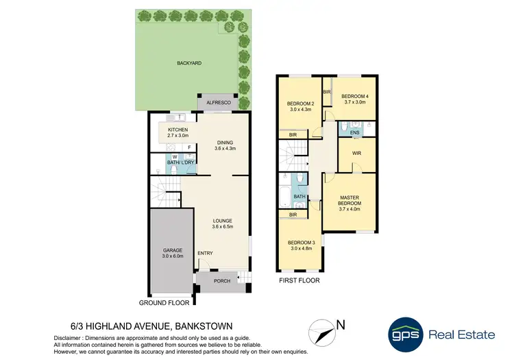 Floorplan of Homely house listing, 6/3 Highland Avenue, Bankstown NSW 2200