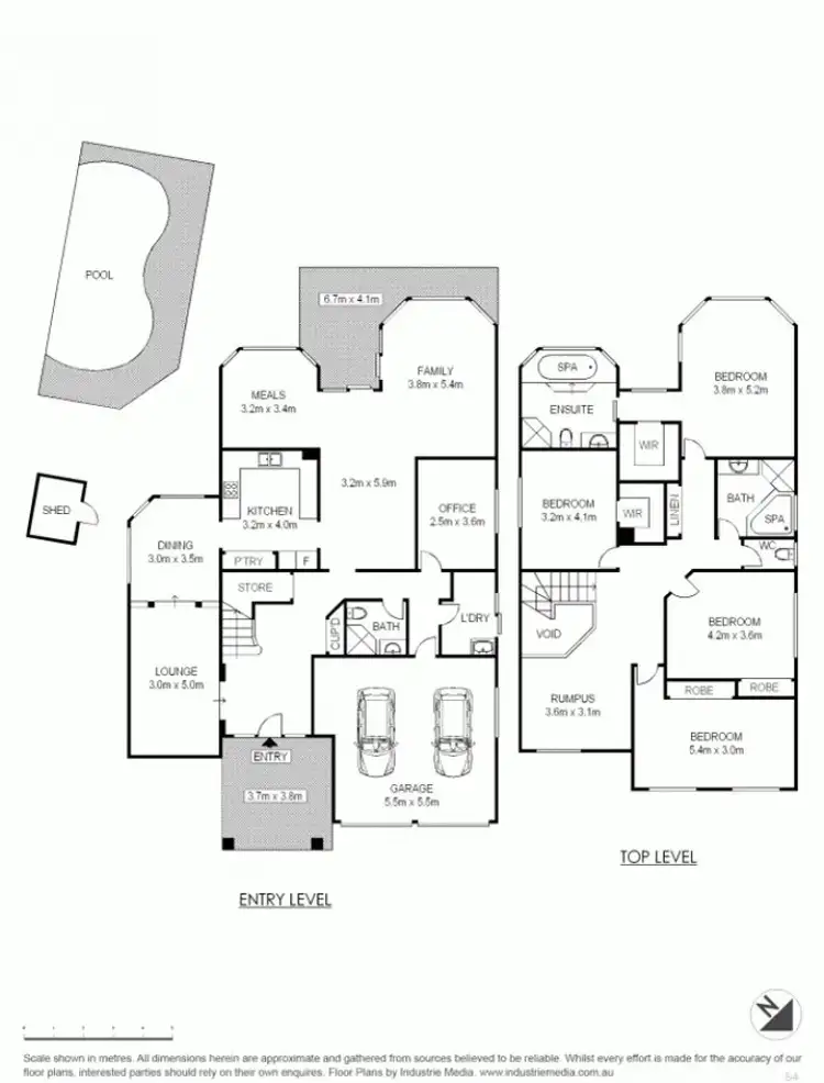 Floorplan of Homely house listing, 2 Millcroft Way, Beaumont Hills NSW 2155