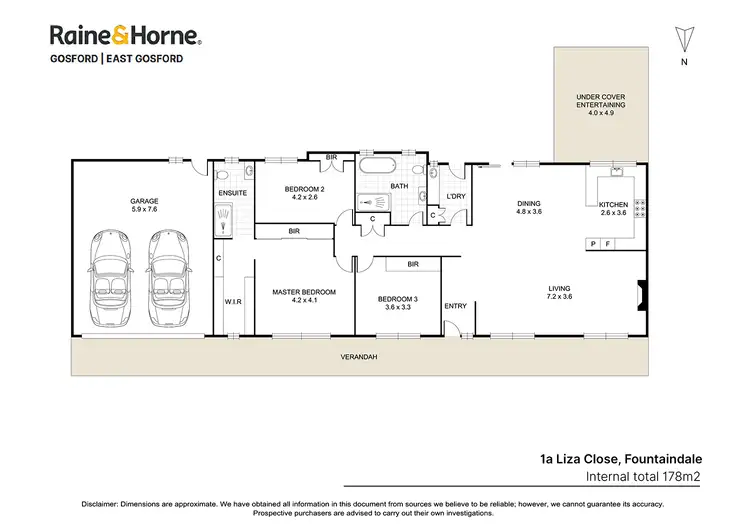 Floorplan of Homely rural property listing, 1A Liza Close, Fountaindale NSW 2258