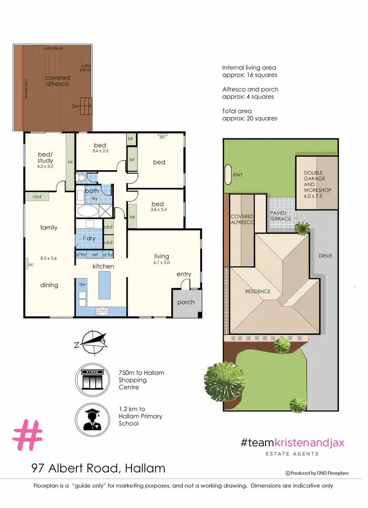 Floorplan of Homely house listing, 97 Albert Road, Hallam VIC 3803