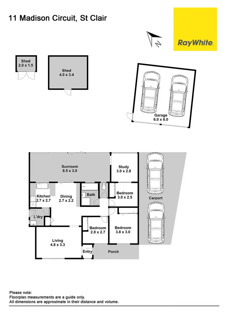 Floorplan of Homely house listing, 11 Madison Circuit, St Clair NSW 2759