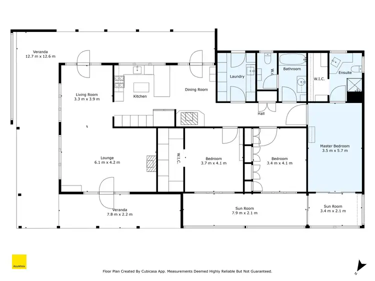 Floorplan of Homely rural property listing, 71 Farrells Road, Hill End VIC 3825