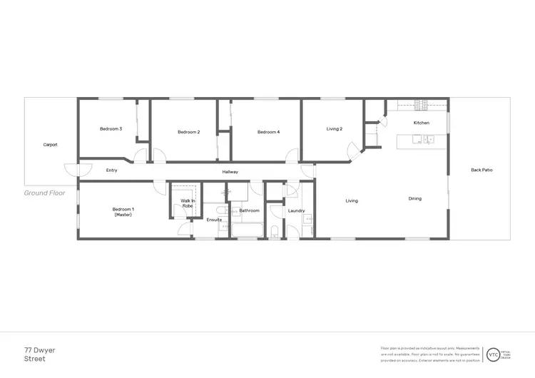 Floorplan of Homely house listing, 77 Dwyer Street, South Boulder WA 6432