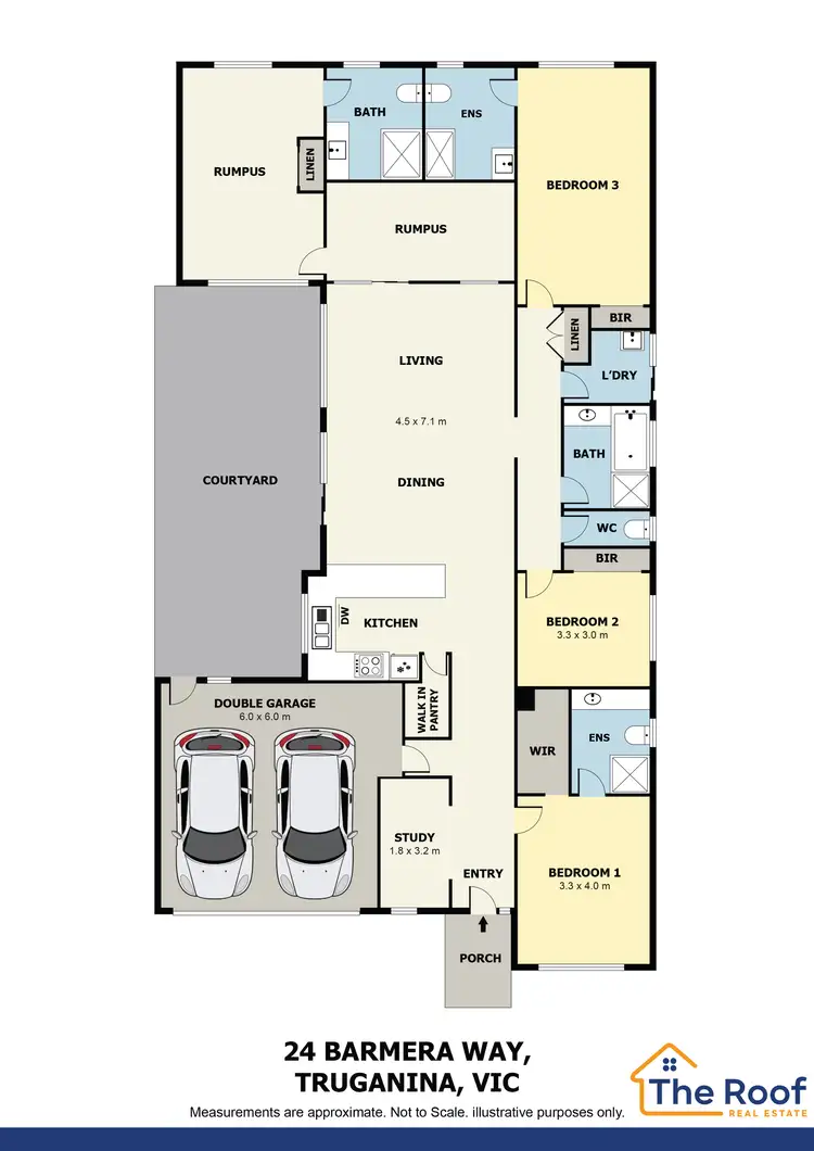 Floorplan of Homely house listing, 24 Barmera Way, Truganina VIC 3029