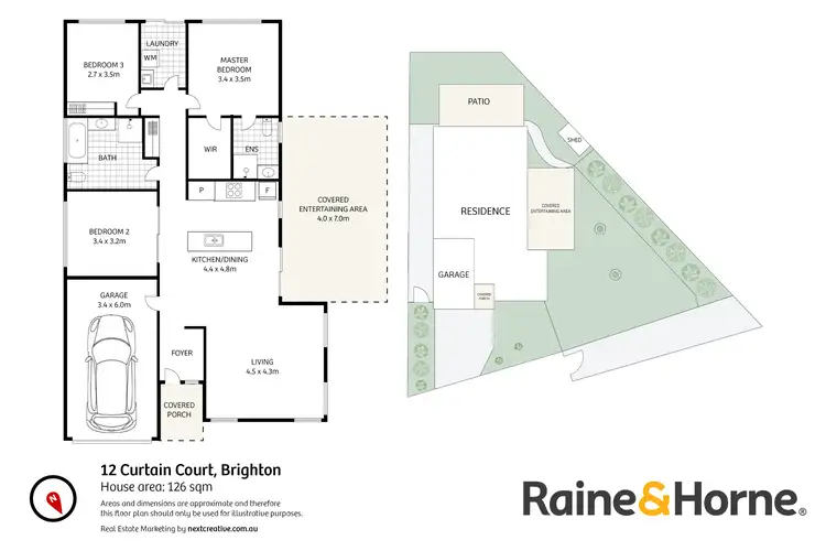 Floorplan of Homely house listing, 12 Curtain Court, Brighton TAS 7030