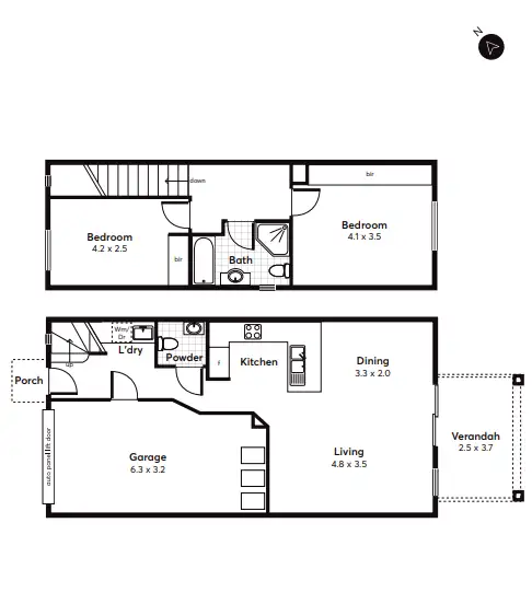 Floorplan of Homely house listing, 3/179 South Road, Ridleyton SA 5008