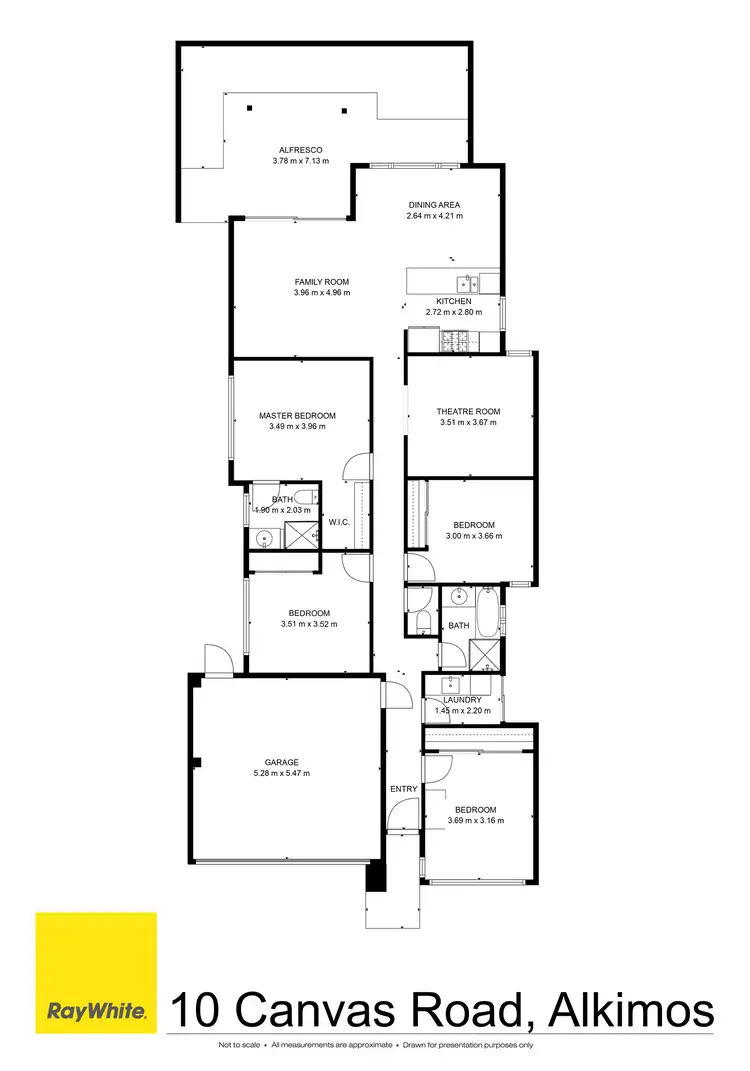 Floorplan of Homely house listing, 10 Canvas Road, Alkimos WA 6038