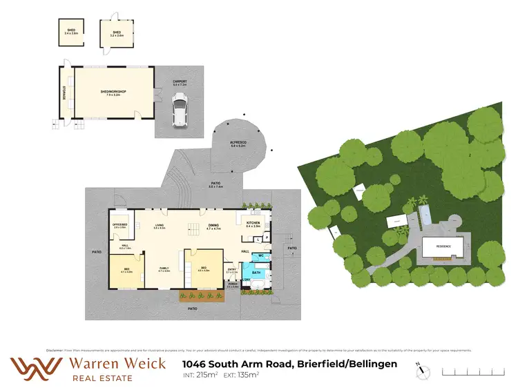 Floorplan of Homely rural property listing, 1046 South Arm Road, Bellingen NSW 2454