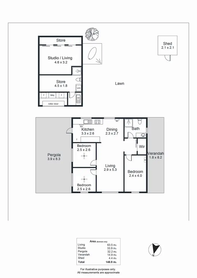 Floorplan of Homely house listing, 49 Snapper Road, Fisherman Bay SA 5522