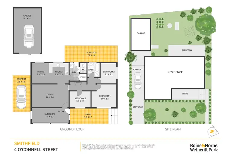 Floorplan of Homely house listing, 4 O'Connell Street, Smithfield NSW 2164