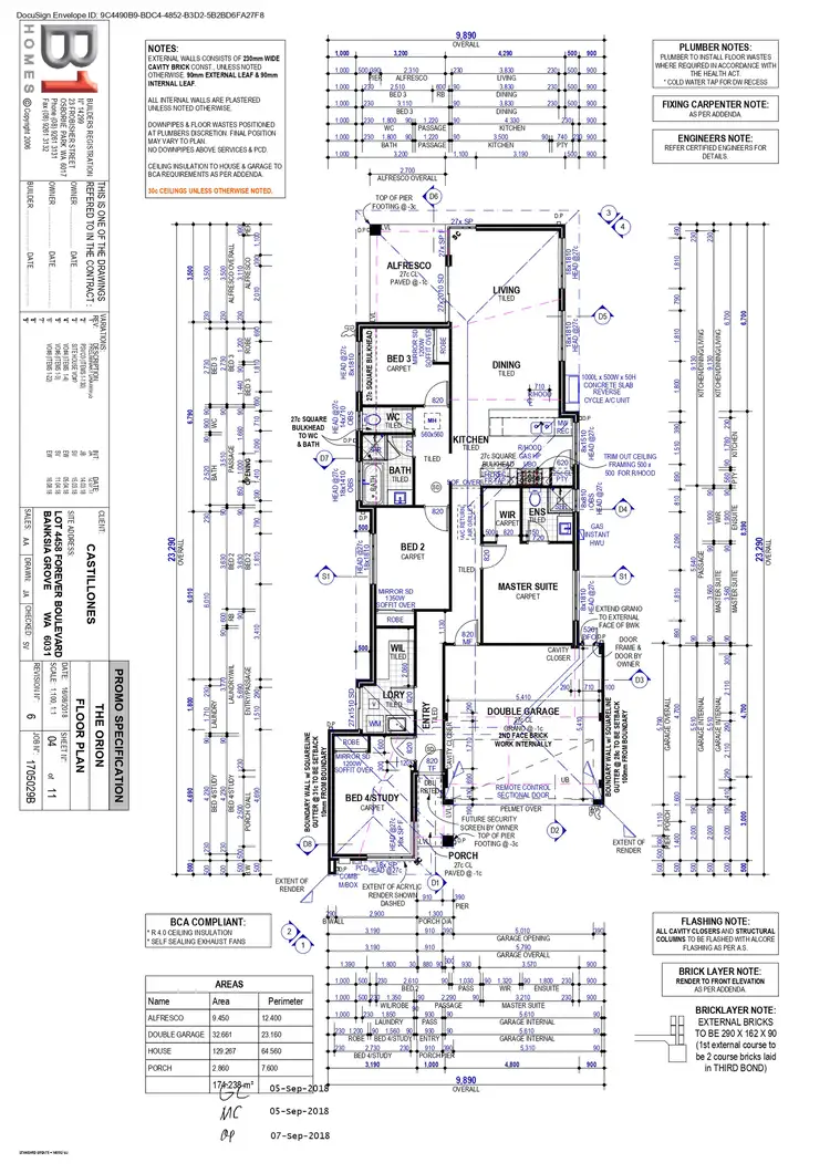Floorplan of Homely house listing, 4 Forever Boulevard, Banksia Grove WA 6031