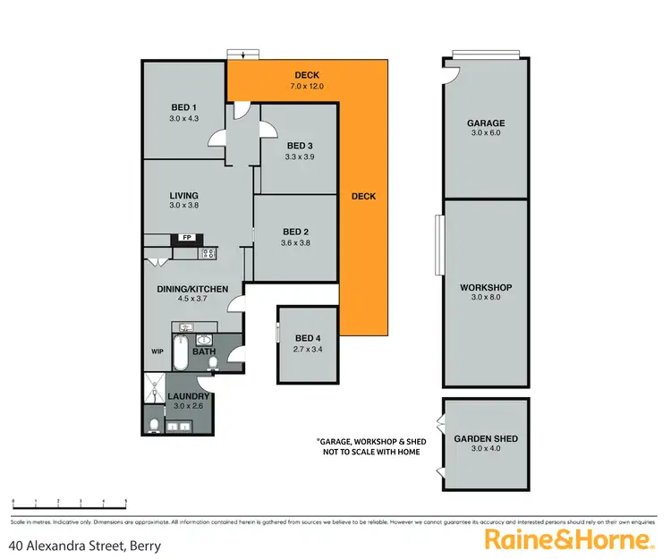 Floorplan of Homely house listing, 40 Alexandra Street, Berry NSW 2535