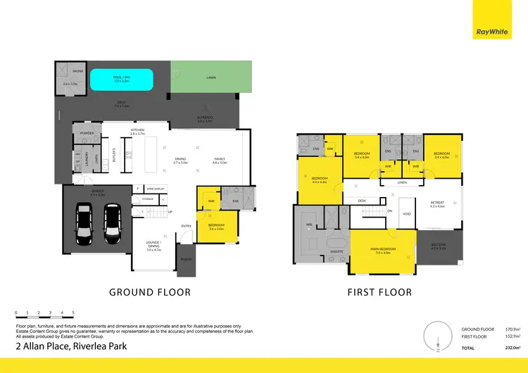 Floorplan of Homely house listing, 2 Allan Place, Riverlea Park SA 5120