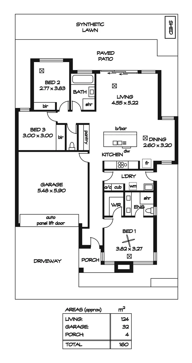 Floorplan of Homely house listing, 26 Telowie Avenue, Blakeview SA 5114