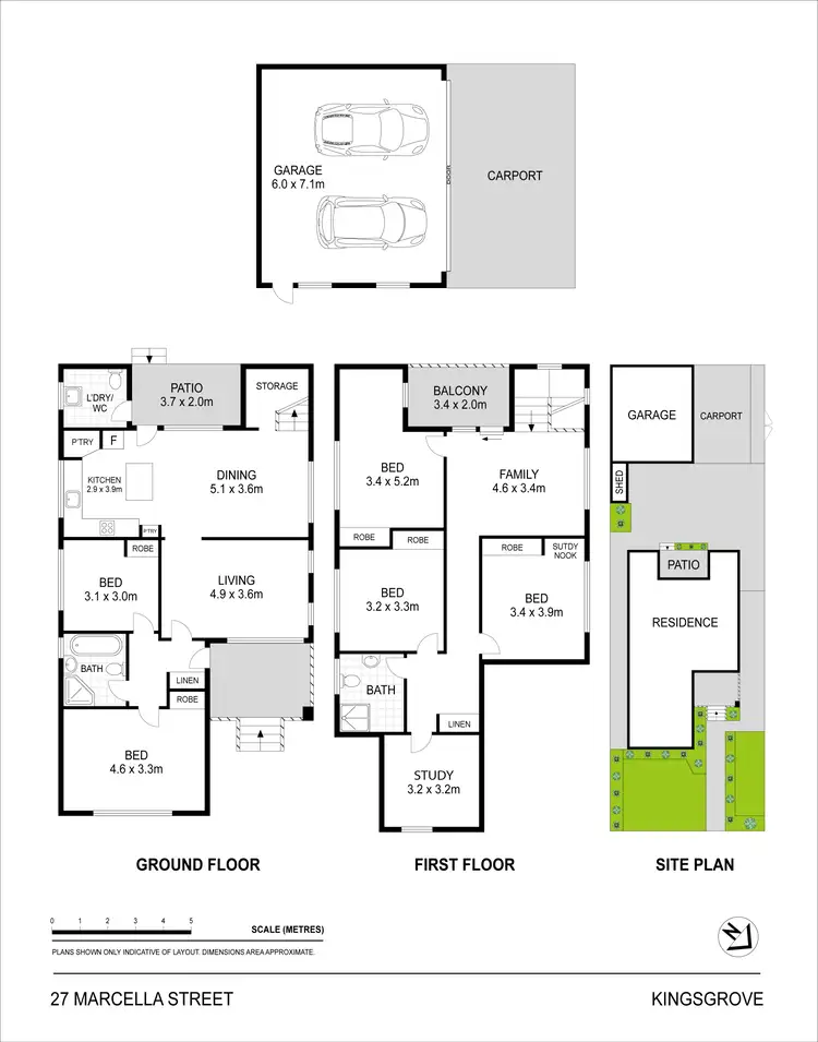 Floorplan of Homely house listing, 27 Marcella Street, Kingsgrove NSW 2208