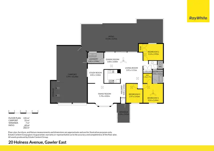 Floorplan of Homely house listing, 20 Holness Avenue, Gawler East SA 5118