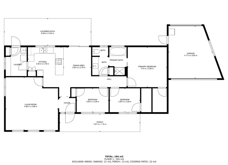 Floorplan of Homely house listing, 26 Rosedale Drive, West Albury NSW 2640