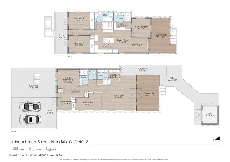 Floorplan of Homely house listing, 11 Henchman Street, Nundah QLD 4012