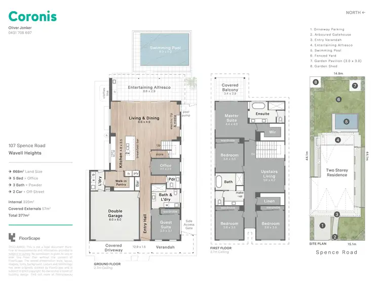 Floorplan of Homely house listing, 107 Spence Road, Wavell Heights QLD 4012