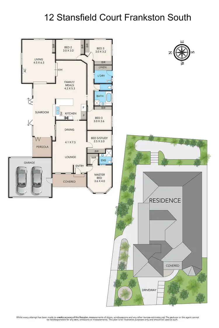 Floorplan of Homely house listing, 12 Stansfield Court, Frankston South VIC 3199