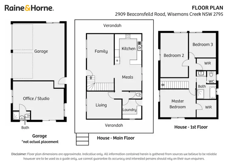 Floorplan of Homely house listing, 2909 Beaconsfield Road, O'connell NSW 2795