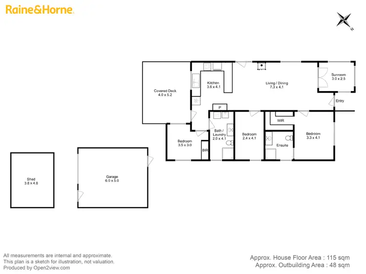 Floorplan of Homely house listing, 184 Arthur Highway, Dunalley TAS 7177