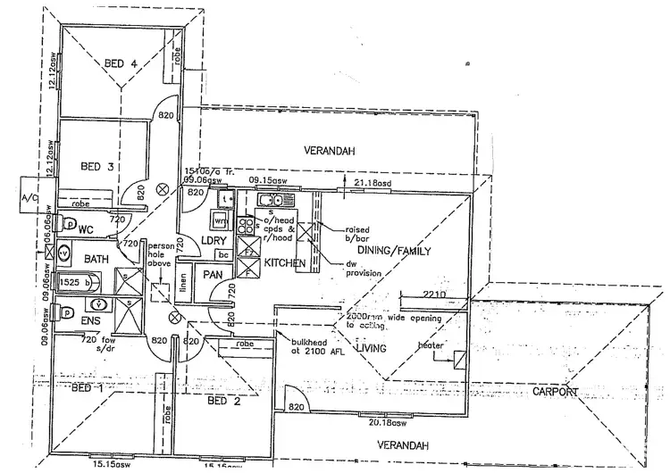 Floorplan of Homely house listing, 13 Wattle Drive, Roxby Downs SA 5725