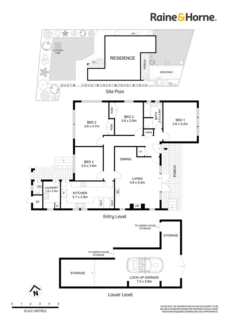 Floorplan of Homely house listing, 6 Roseland Avenue, Roselands NSW 2196