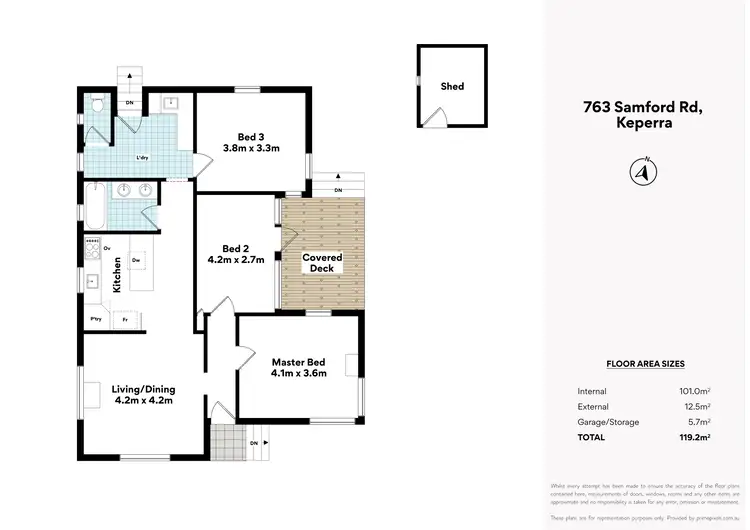 Floorplan of Homely house listing, 763 Samford Road, Keperra QLD 4054