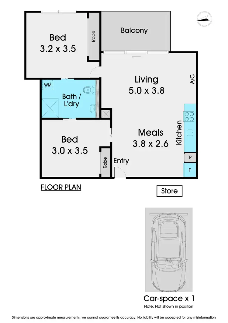 Floorplan of Homely apartment listing, 11/103 Atherton Road, Oakleigh VIC 3166