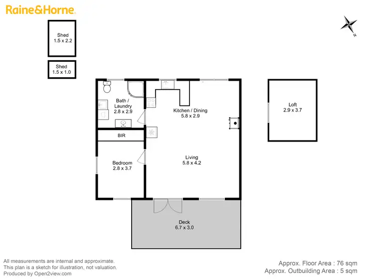 Floorplan of Homely house listing, 10 Kestie Avenue, Port Arthur TAS 7182