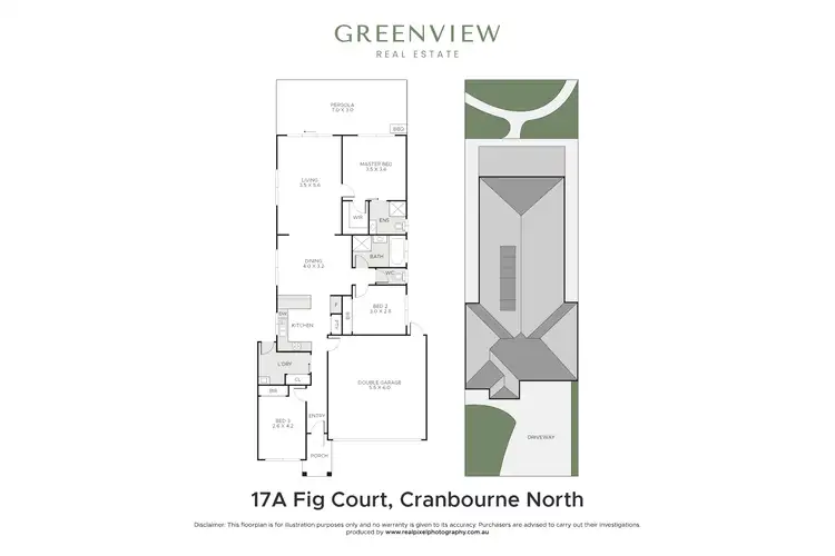 Floorplan of Homely house listing, 17A Fig Court, Cranbourne North VIC 3977