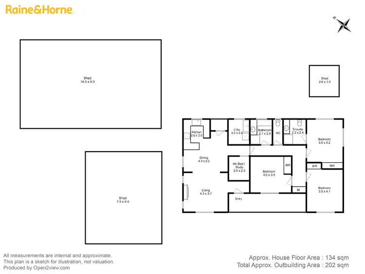 Floorplan of Homely house listing, 2701 Nubeena Road, Port Arthur TAS 7182