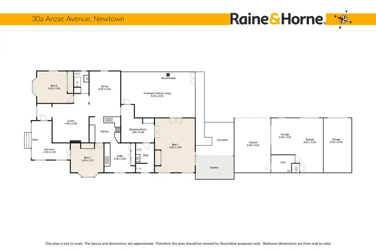 Floorplan of Homely house listing, 30A Anzac Avenue, Newtown QLD 4350