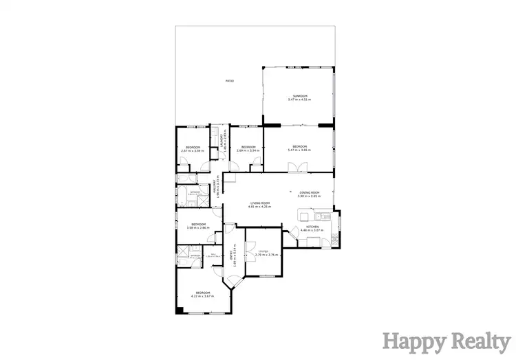 Floorplan of Homely house listing, 3 Coulthard Crescent, Canning Vale WA 6155