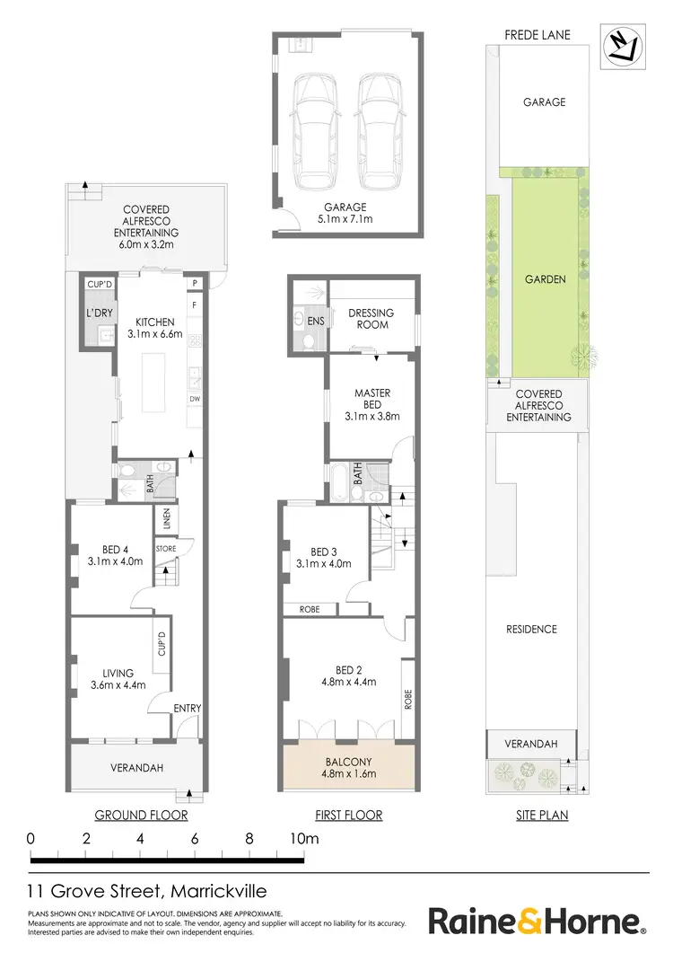 Floorplan of Homely house listing, 11 Grove Street, Marrickville NSW 2204
