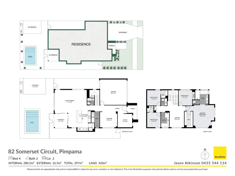 Floorplan of Homely house listing, 82 Somerset Circuit, Pimpama QLD 4209
