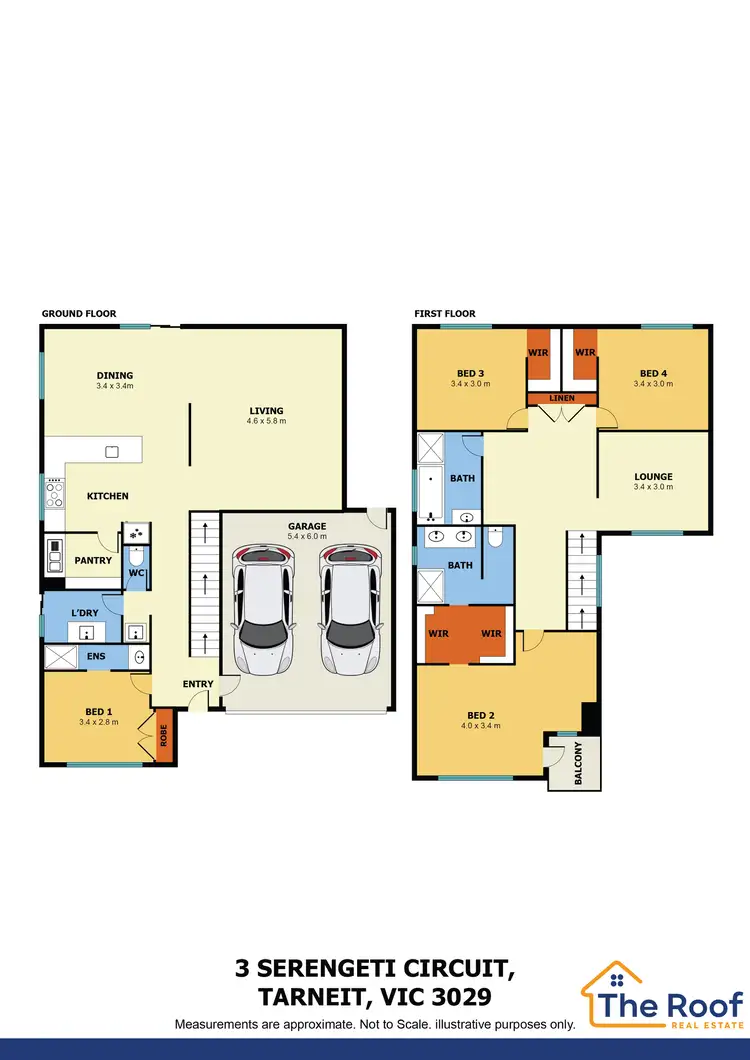 Floorplan of Homely house listing, 3 Serengeti Circuit, Tarneit VIC 3029