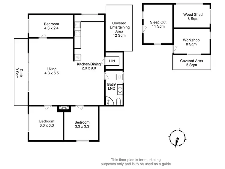 Floorplan of Homely house listing, 62 Charles Street, Orford TAS 7190