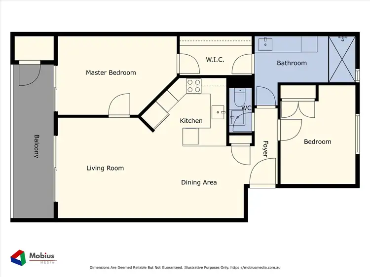 Floorplan of Homely apartment listing, 78/141 Fitzgerald Street, West Perth WA 6005