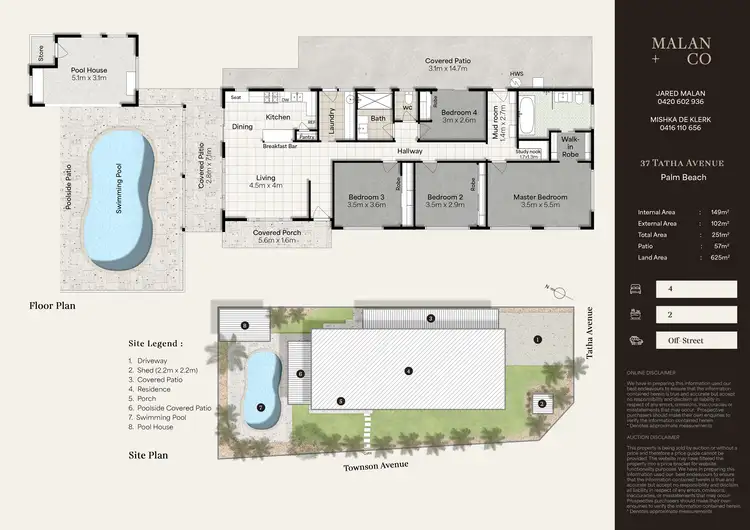 Floorplan of Homely house listing, 37 Tatha Avenue, Palm Beach QLD 4221
