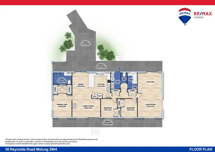 Floorplan of Homely house listing, 50 Reynolds Road, Metung VIC 3904