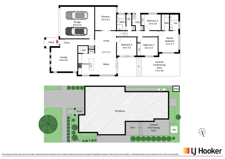 Floorplan of Homely house listing, 40 Cocoparra Crescent, Crace ACT 2911