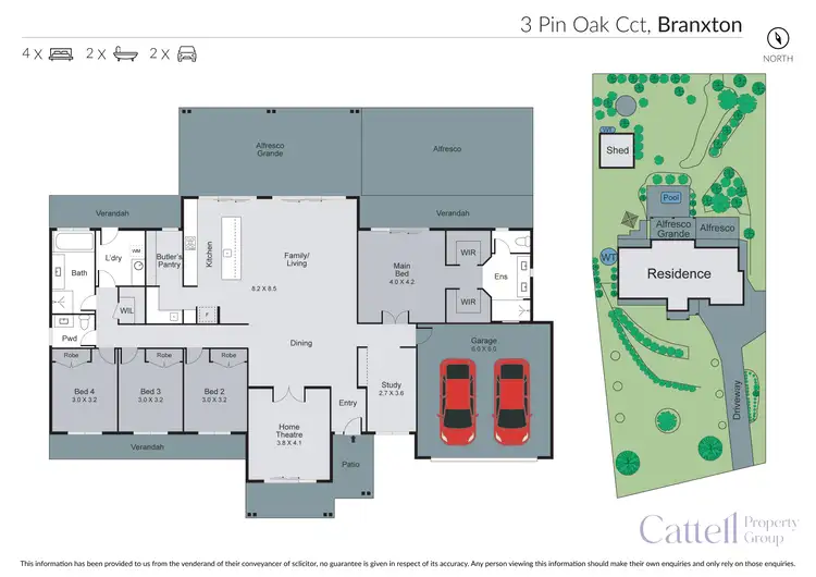 Floorplan of Homely house listing, 3 Pin Oak Circuit, Branxton NSW 2335