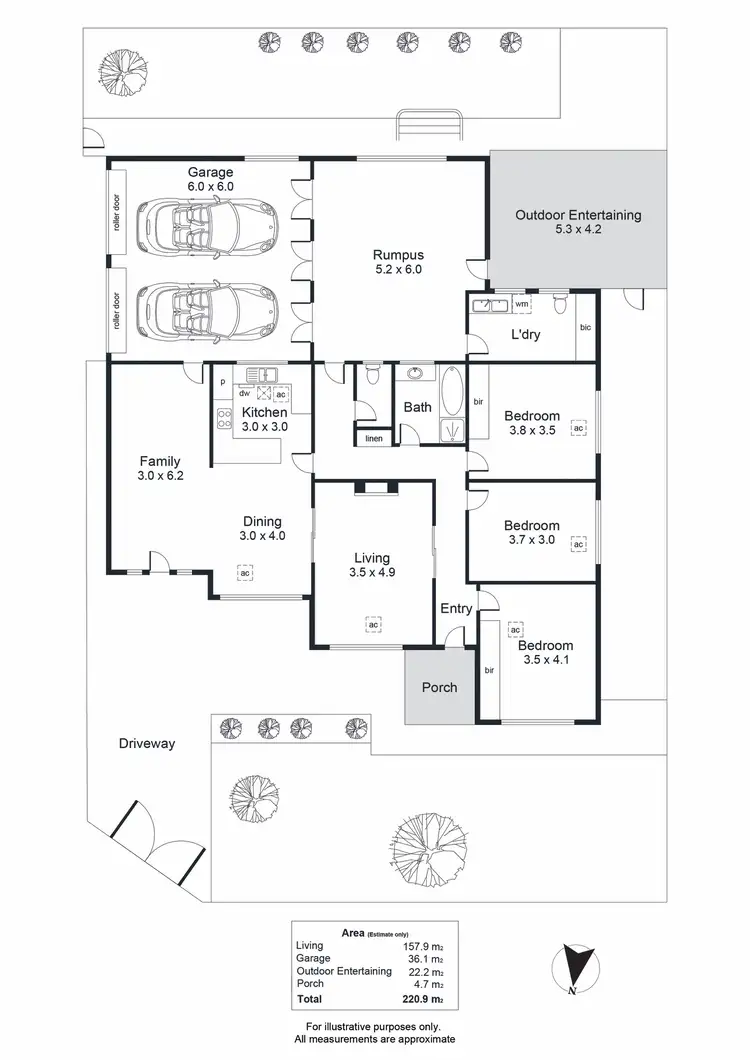 Floorplan of Homely house listing, 7 Ormond Avenue, Clearview SA 5085